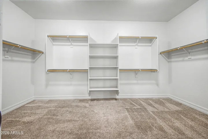 Master closet