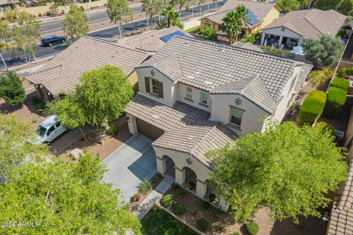 Aerial view front