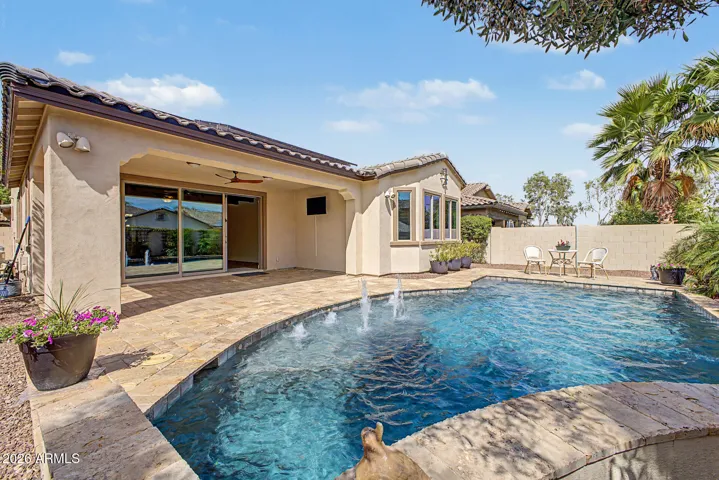 Backyard view