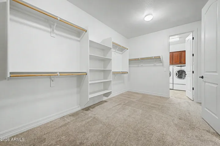 Master closet