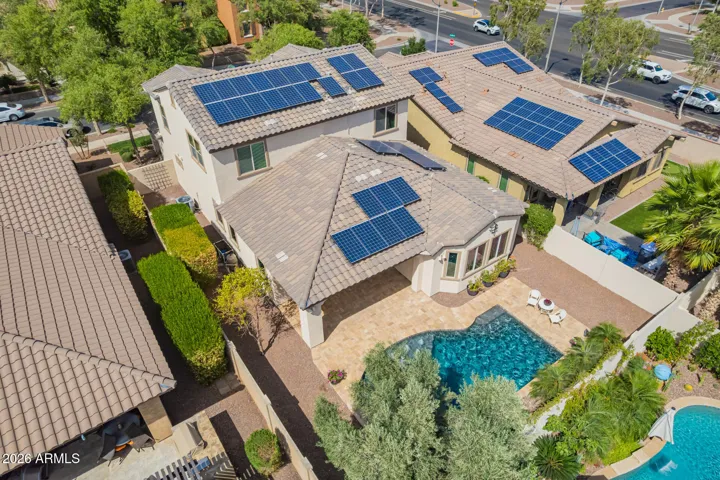 Aerial view back