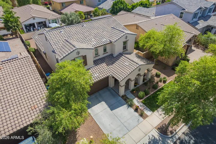 Aerial view front