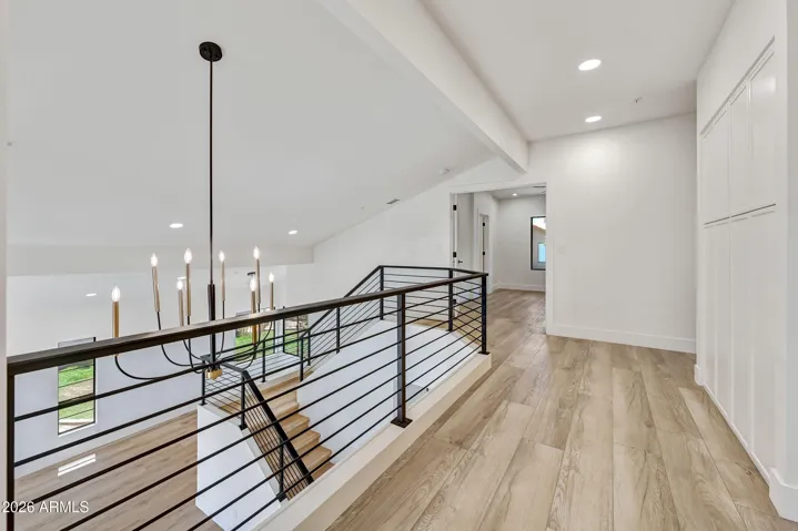 Custom Railing at Loft Area