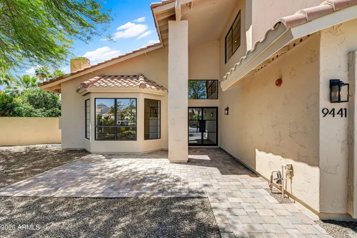 Paver Front Entry