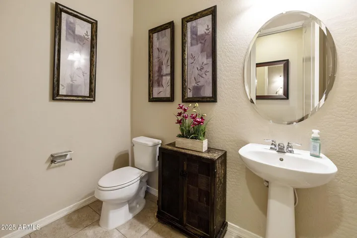 Half Bath off Family Room