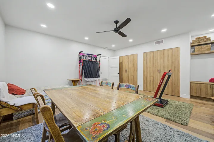 Bedroom 4 located in the basement is very spacious and bright