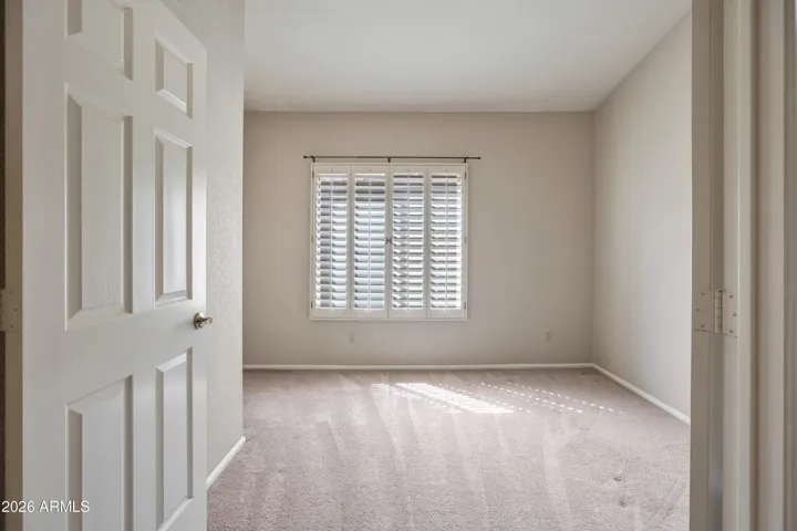 Den / Office with Double Door Entry
