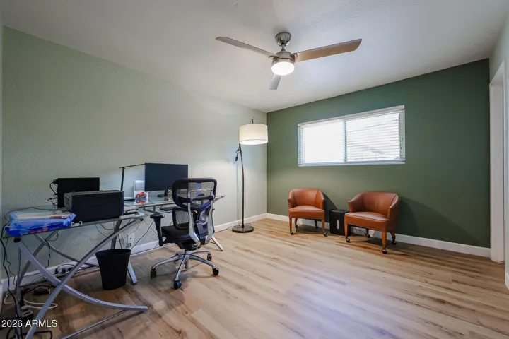 Guest room 2 now being used as an office