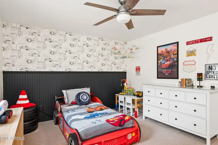 All secondary bedrooms are generously sized.