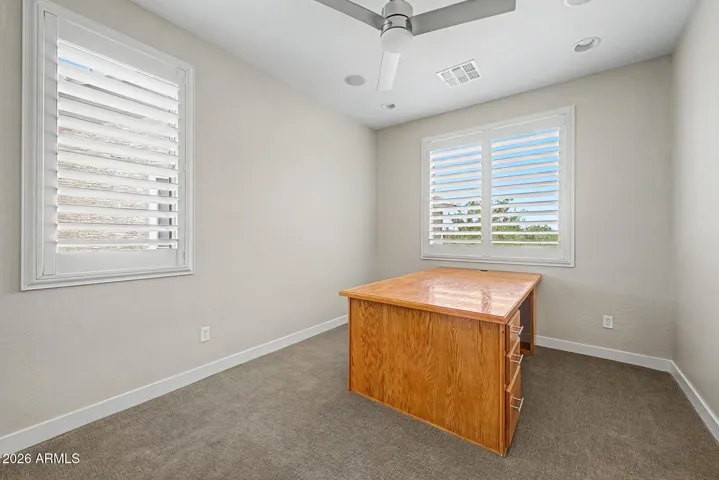 3rd guest room is set up as an office but is ready for you to use as you wish.