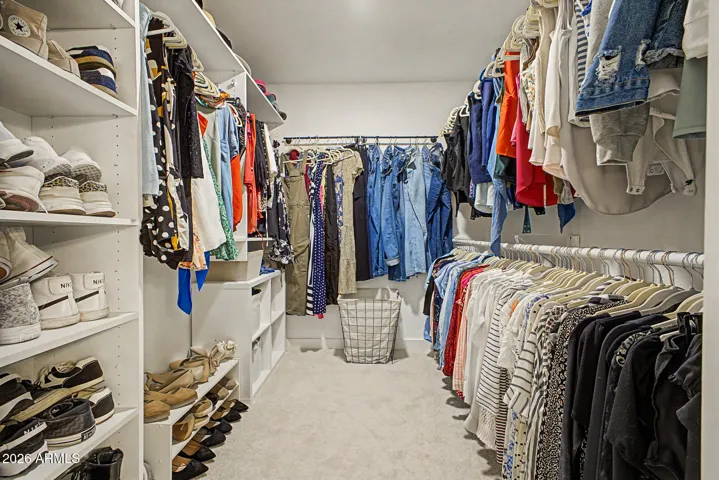 Master Walk-in Closet