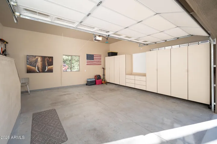 Upper main garage