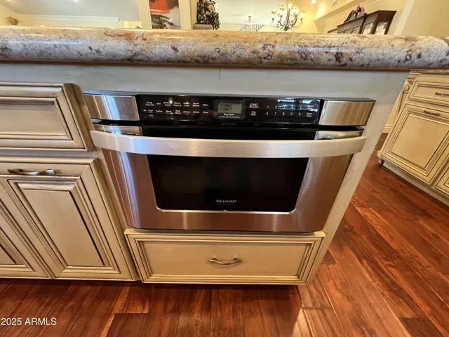 Built-in microwave