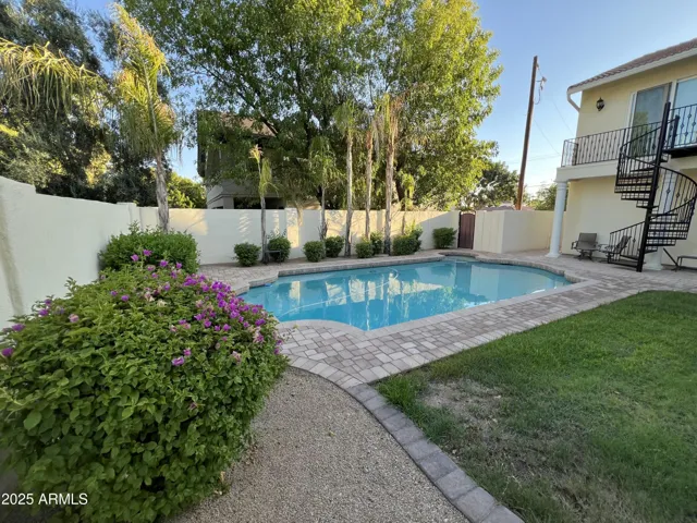 Resort like backyard
