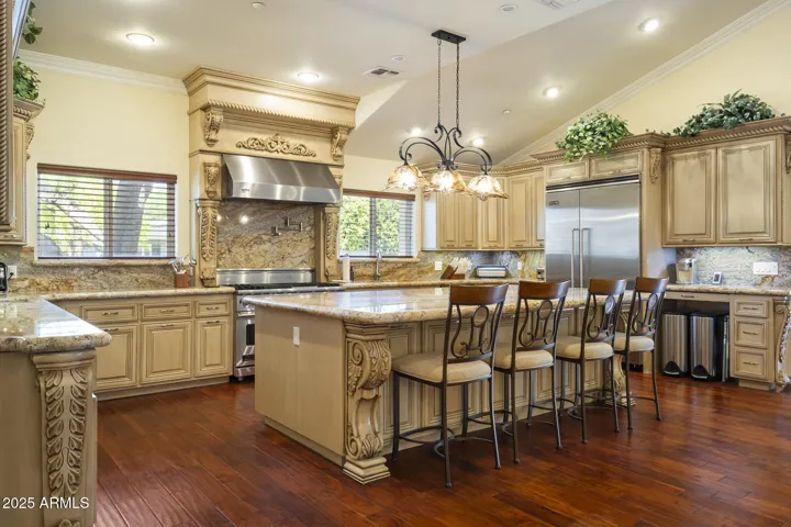 Kitchen designed for entertaining