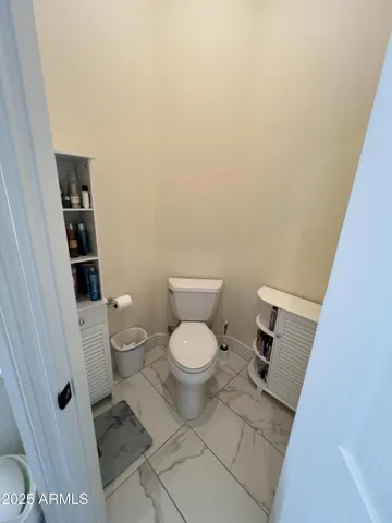 Upper level primary ensuite bathroom