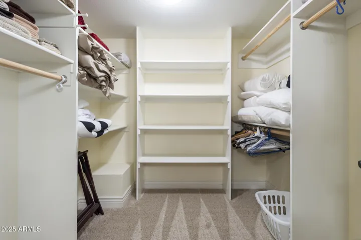 1st floor primary ensuite bedroom walk-in closet
