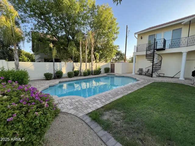 Resort like backyard