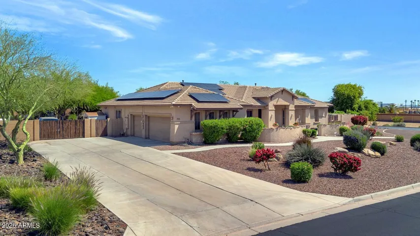 3-car garage plus RV gate with dedicated RV parking and an extended driveway—plenty of room for vehicles, toys, and guests.