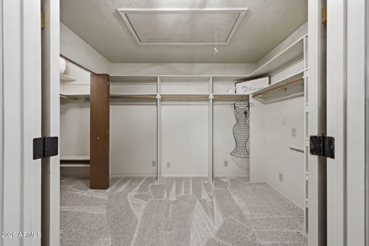 primary walk in closet