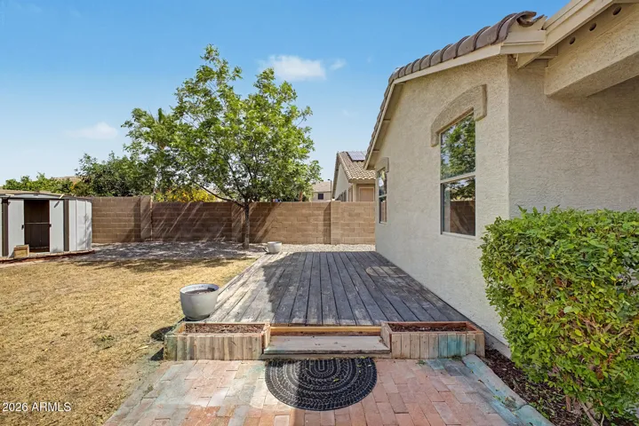Patio Raised Platform