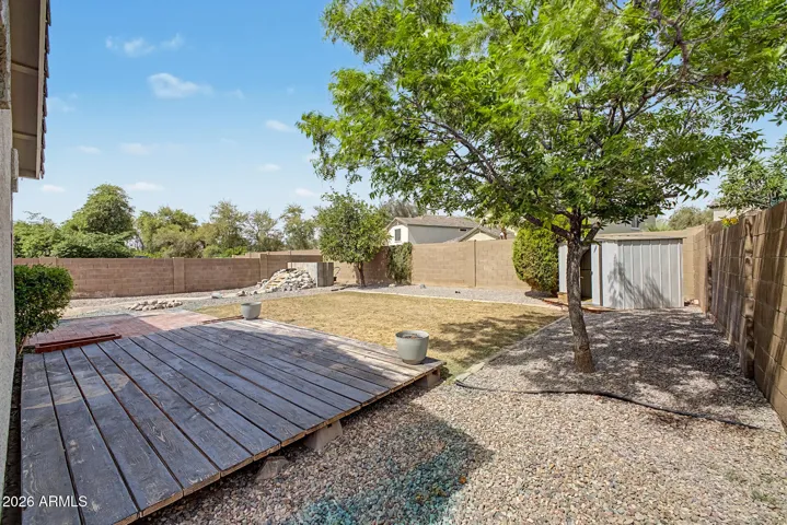 Spacious Backyard