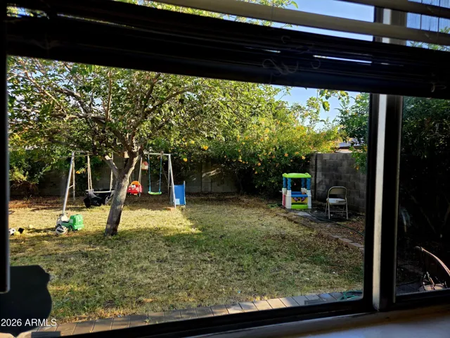 View Out Kitchen Window