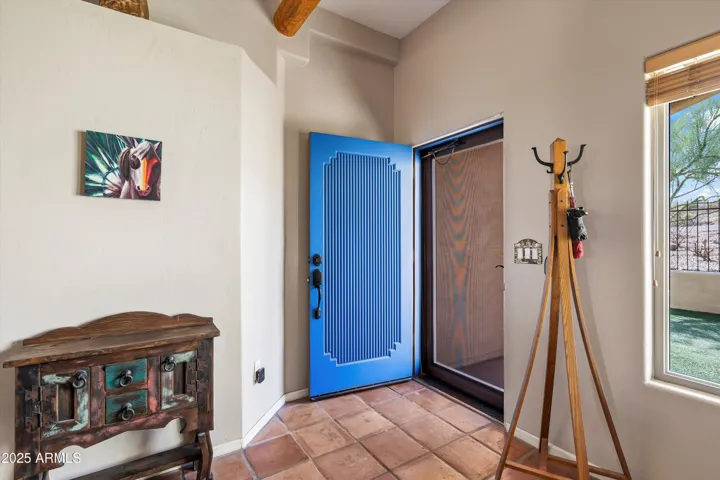 Southwestern warmth envelopes you as you walk in the front door