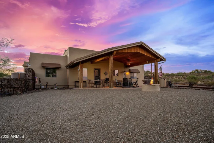 Large covered patio for your enjoyment