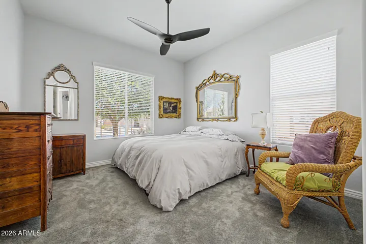 Large secondary bedrooms
