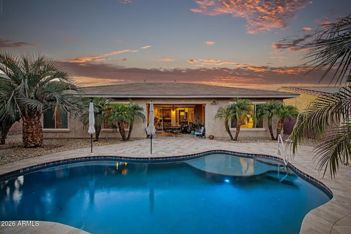 Your Backyard Oasis! with HEATED Pool & Cooling feature