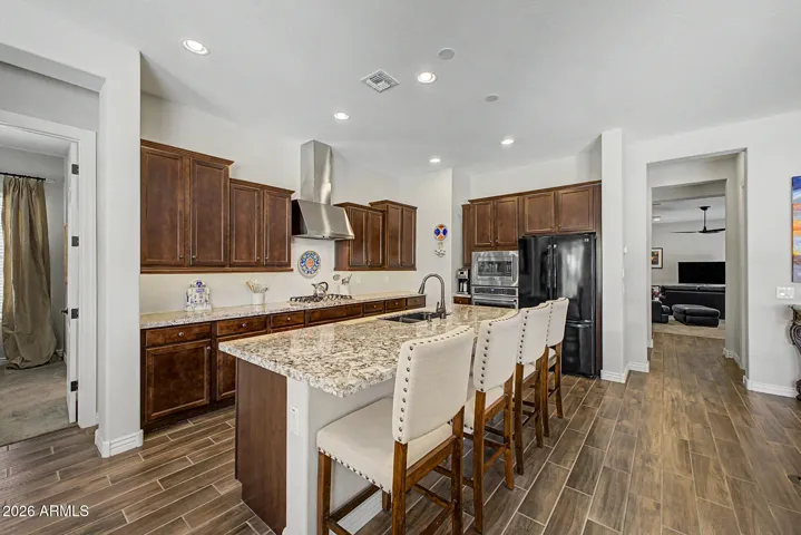 Highly upgraded chef's kitchen