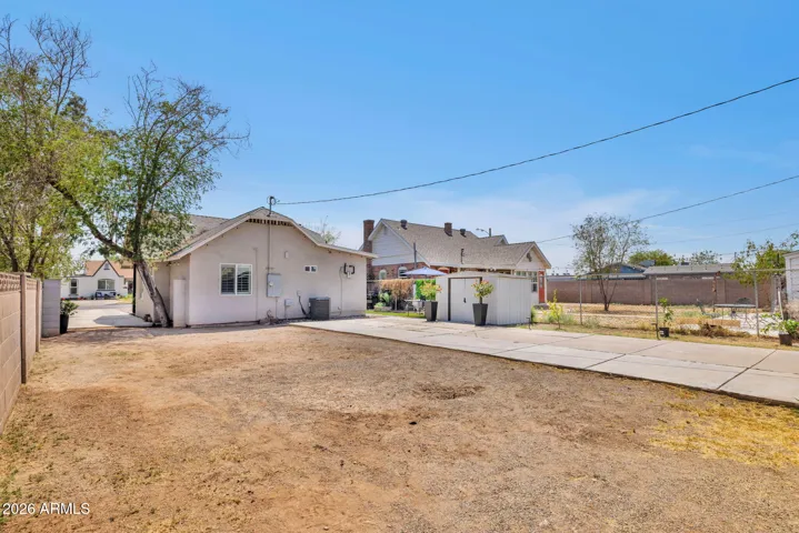 Spacious Yard with Open Outdoor Potential