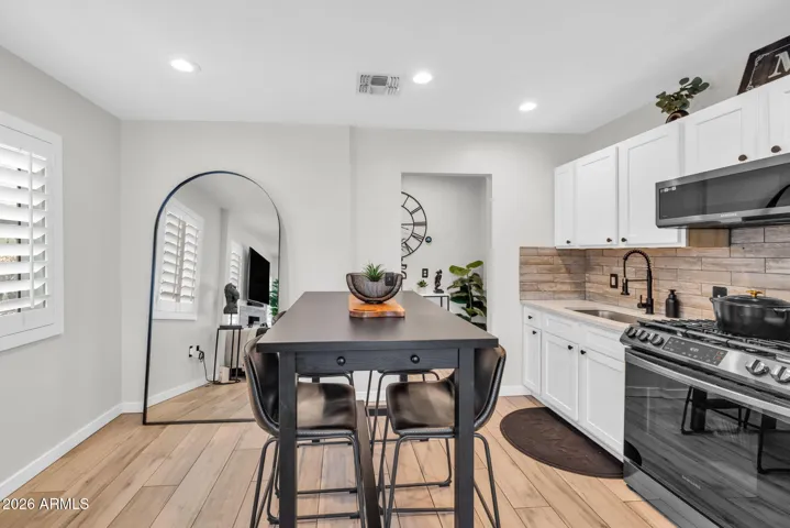 Kitchen with Clean, Modern Design