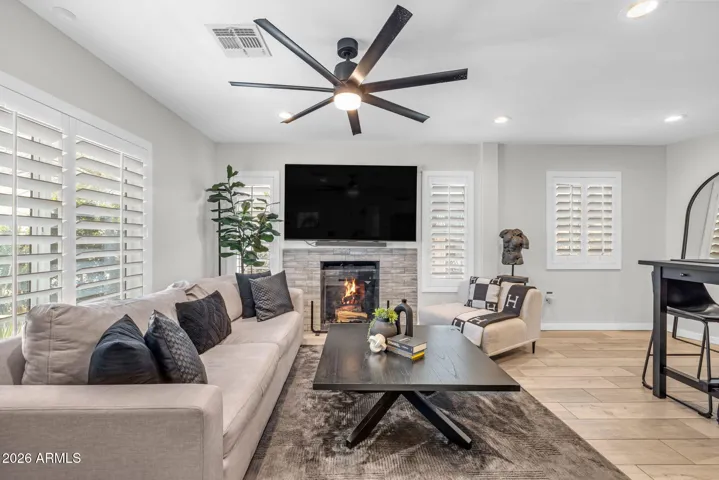 Living Room – Additional View with Natural Light