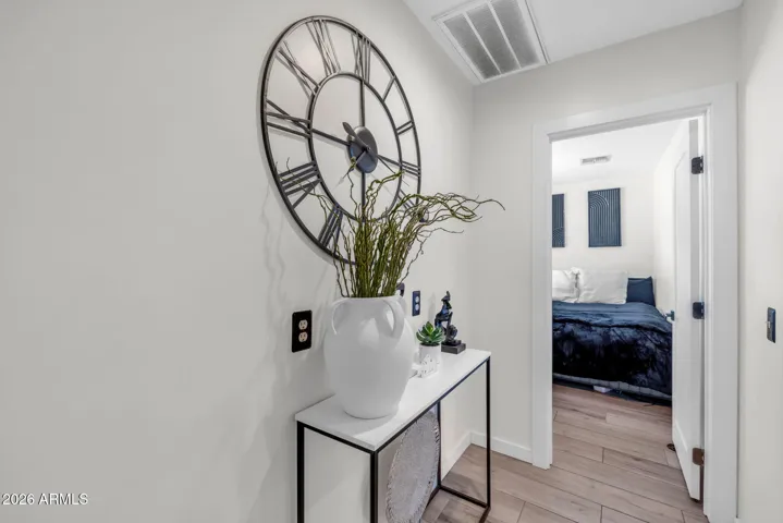 Hallway with Clean, Welcoming Design