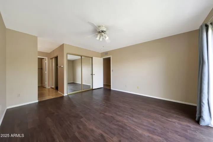 Huge Master BR with private en suite and TWO closets