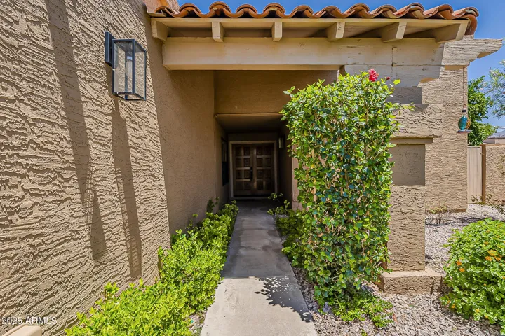 Beautiful, private entryway to your new home!