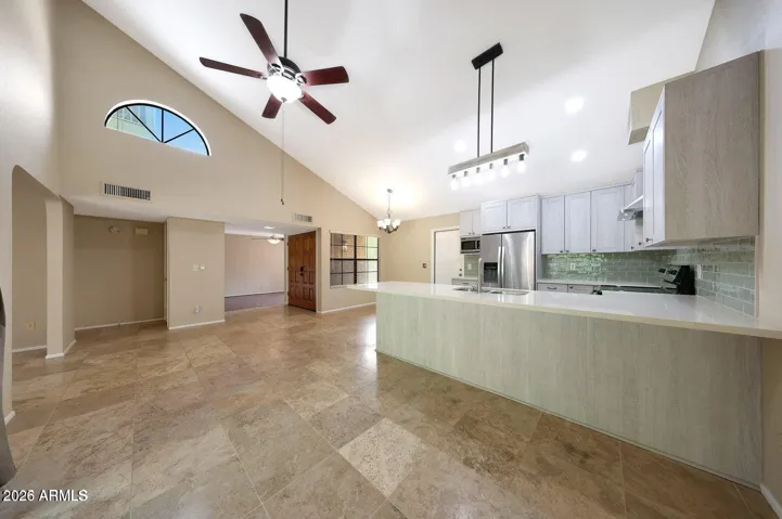 YES, this great room is massive!