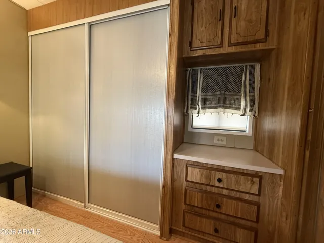 Bedroom closet and storage