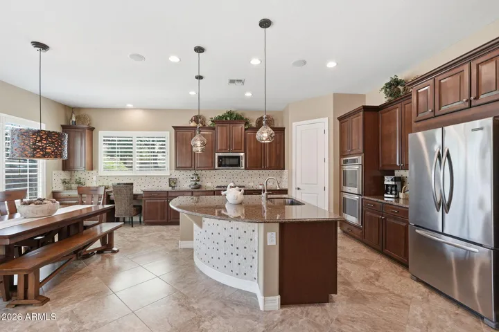 Kitchen and dining