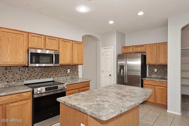 Kitchen island perfect for entertaining