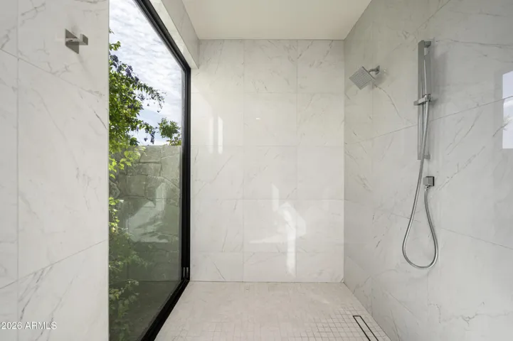 Primary bathroom shower