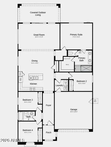 Additional Highlights Include: walk-in shower at primary bath, pavers at the driveway and entry walk, gas line for the future outdoor kitchen, soft water loop, and 8ft interior doors.