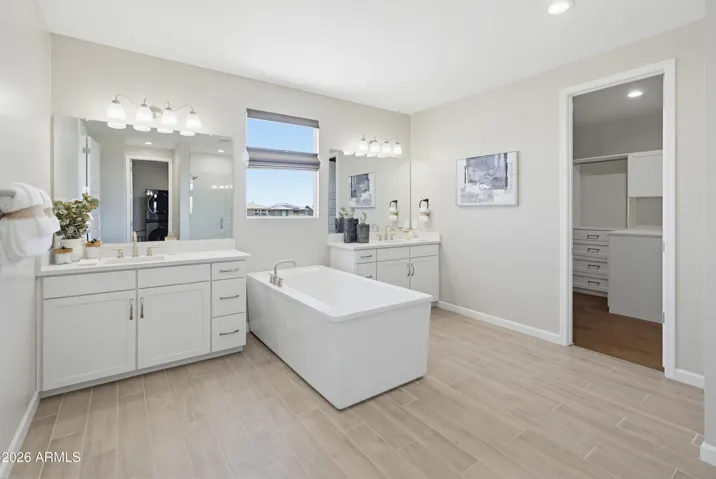 Dual Vanity Master Bathroom