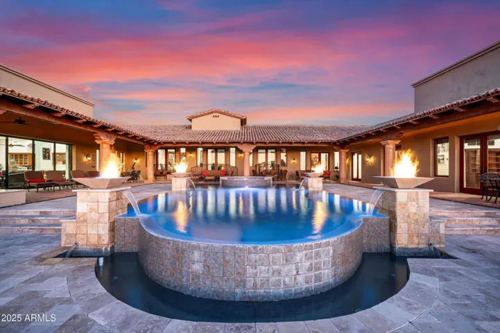 Multiple patio spaces for entertaining or just relaxing