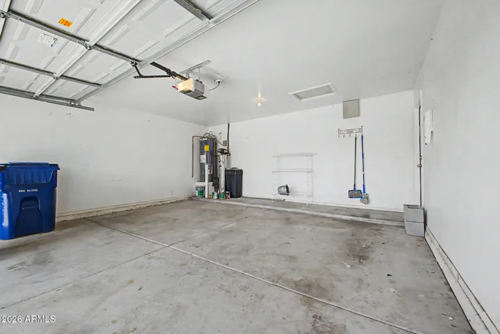 Nice sized 2 car garage