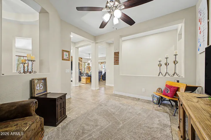 Open Den provides additional living area
