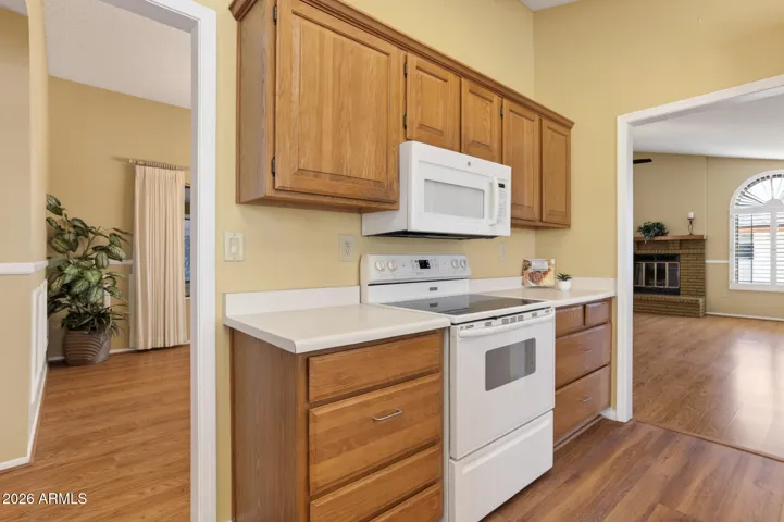 Drawers make reaching pans and kitchen tools much easier.
