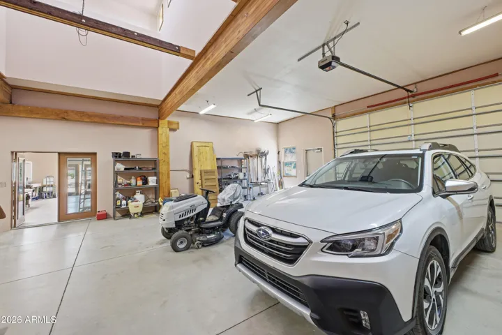 Attached garage